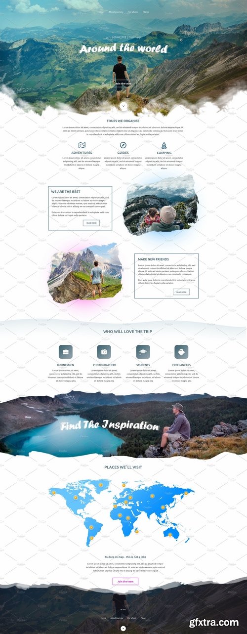 CM - Around the World - PSD Template 2223294