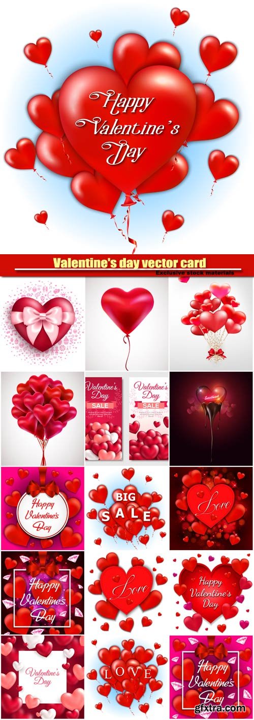 Valentine\'s day vector card