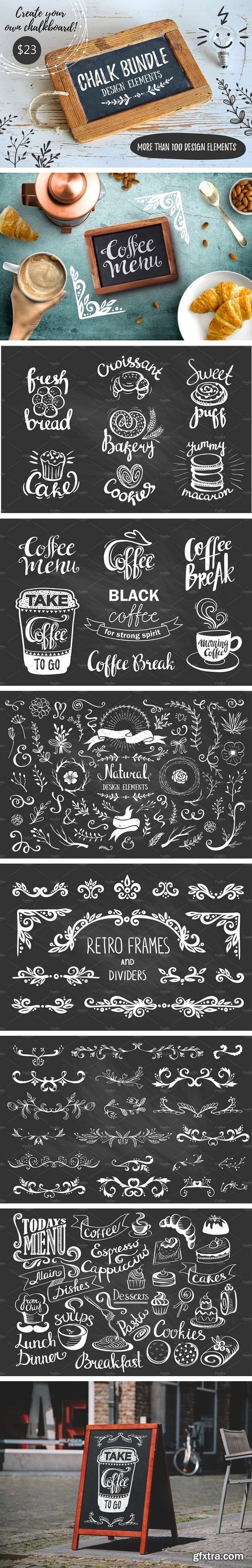 CM - BUNDLE - CHALK design elements! 1944988