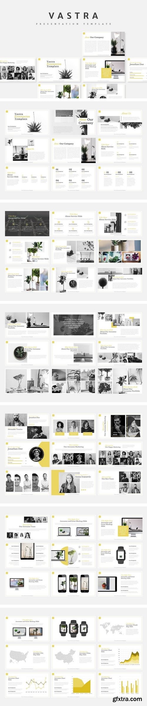 CM - Vastra Creative Powerpoint Template 1949105