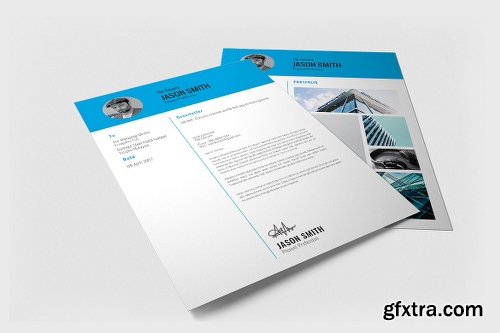 CreativeMarket 3 Pages Professional Resume/CV 2223152