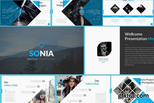 CreativeMarket 25% Off Sonia Creative Presentation 2249743