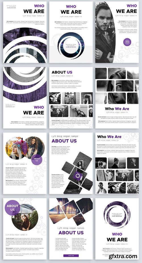 CreativeMarket A4 Phantom PowerPoint Template 2250979