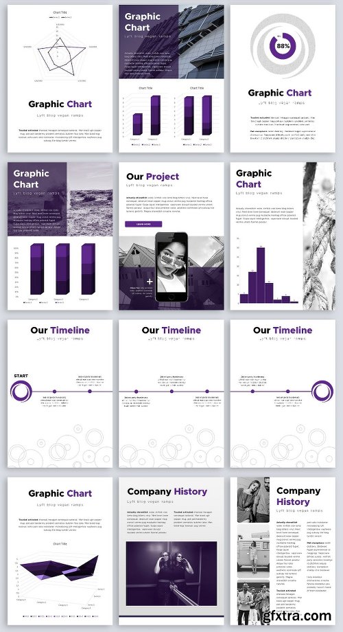 CreativeMarket A4 Phantom PowerPoint Template 2250979