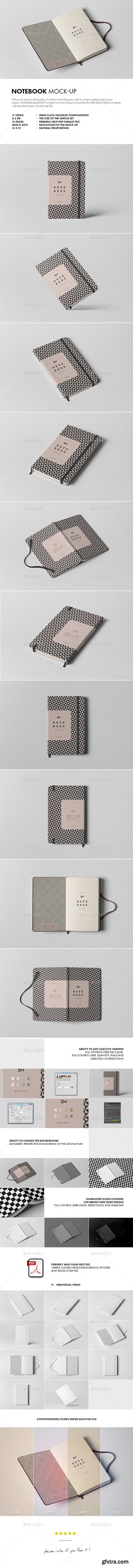 Graphicriver - Notebook Mock-up 21372944