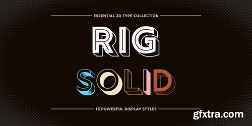 Rig Solid Font Family