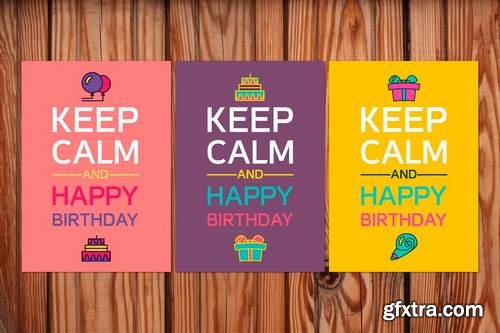 Keep Calm And Happy Birthday