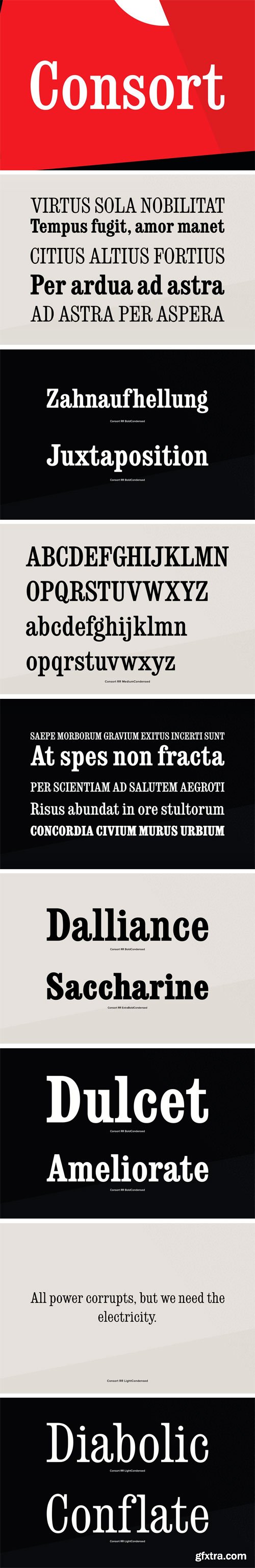 Consort Font Family