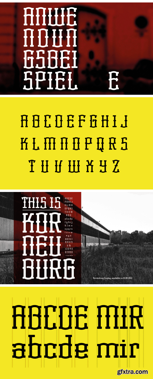 Korneuburg Display Font Family