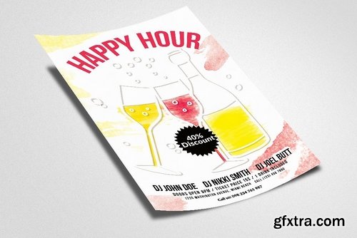 CM - Happy Hour Poster Templates 2274409