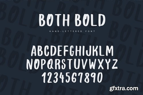 CM - BothBold -Hand-lettered Display font 2269405