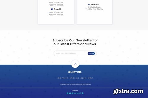 CM - Silhet - Multipurpose One Page PSD 2280487