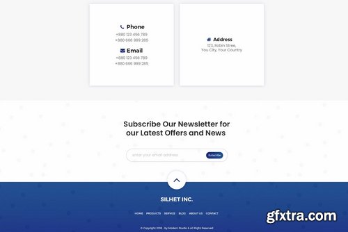 CM - Silhet - Multipurpose One Page PSD 2280487