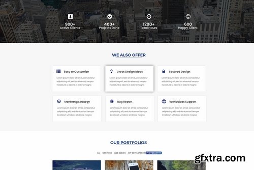 CM - Silhet - Multipurpose One Page PSD 2280487