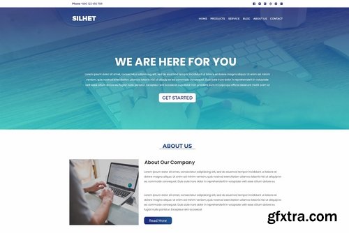 CM - Silhet - Multipurpose One Page PSD 2280487