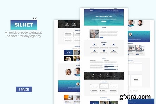 CM - Silhet - Multipurpose One Page PSD 2280487