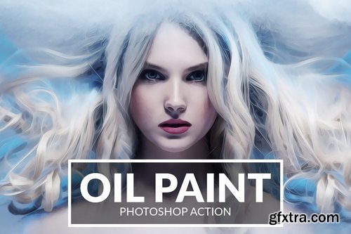 CM - Oil Paint Photoshop Action 2273491