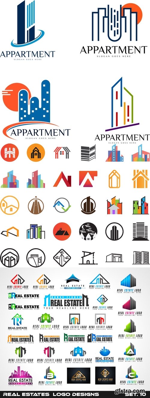 Vectors - Real Estate Logo Set 85