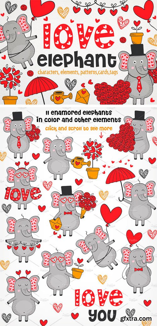 CM - Collection Elephant in Love 2198388