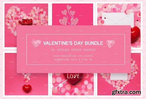 CreativeMarket VALENTINE\'S DAY BUNDLE 2235417