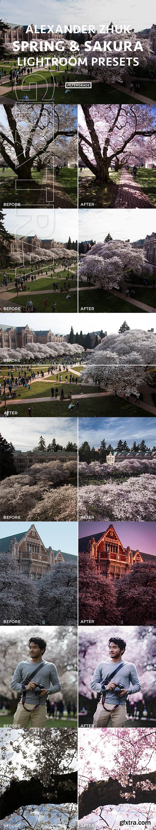 Alexander Zhuk Spring & Sakura Lightroom Presets