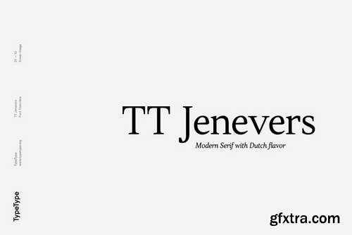 TT Jenevers Font Family