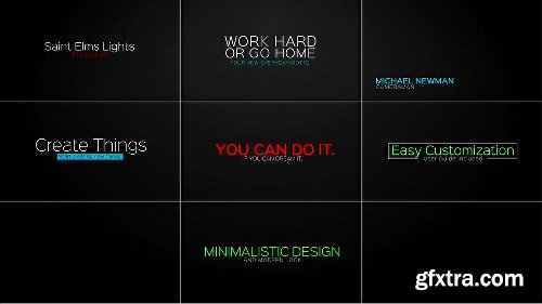 Videohive Modern Titles and Lower Thirds 16226249