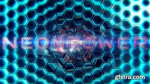 Videohive Neon Power Logo Opener 16273895