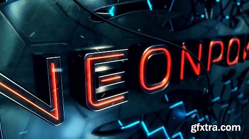 Videohive Neon Power Logo Opener 16273895