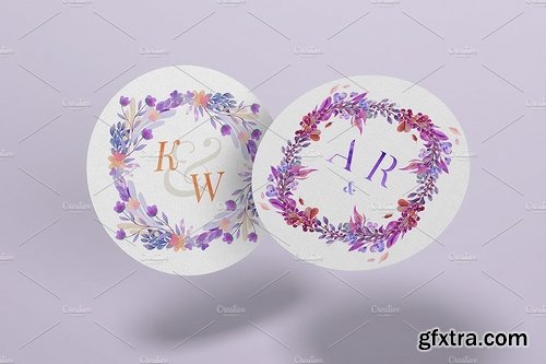 CM - Lovely Hearts Monograms II 2272002