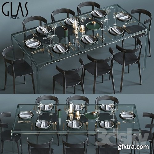 Glas Italia table set