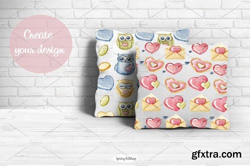 CreativeMarket Valentine\'s Day! Big Bundle 2211826