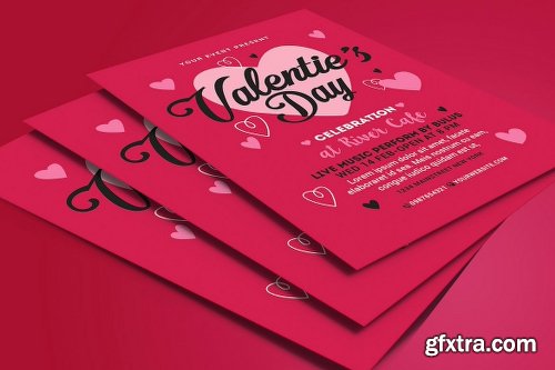 CreativeMarket Valentines Day Flyer 2206817