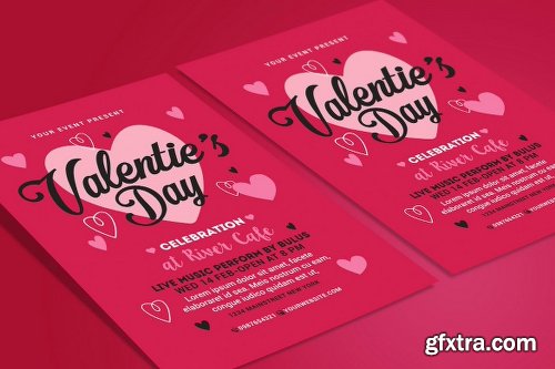 CreativeMarket Valentines Day Flyer 2206817