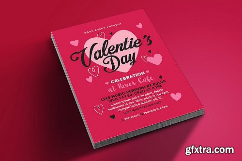 CreativeMarket Valentines Day Flyer 2206817