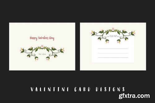 CreativeMarket Valentine Card Design 2183403