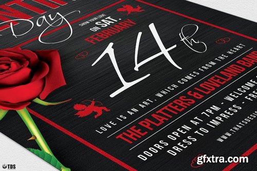 CreativeMarket Valentines Day Flyer Bundle V2 2182867