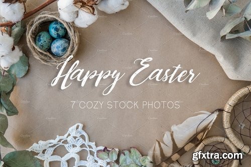 CM - {Happy Easter} flat-lay photo bundge 2280753