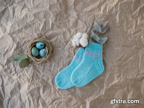 CM - {Happy Easter} flat-lay photo bundge 2280753