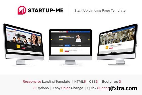 CM - StartUp-Me HTML Landing Page 1510346