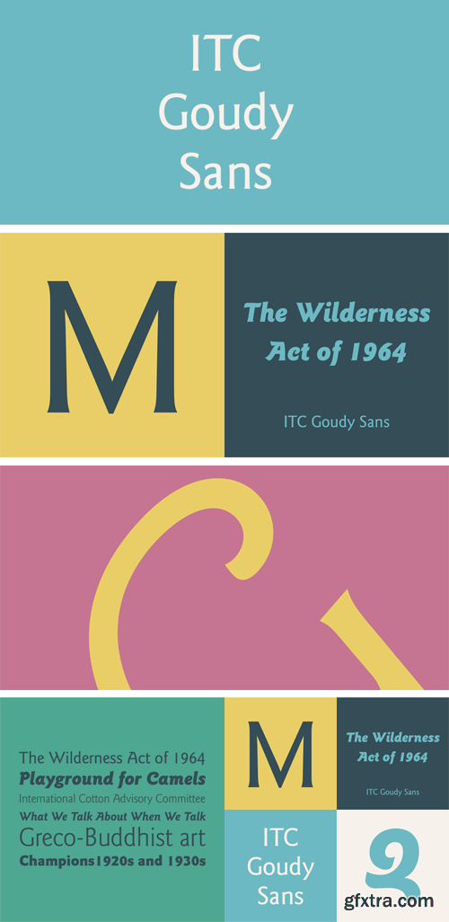 ITC Goudy Sans Font Family