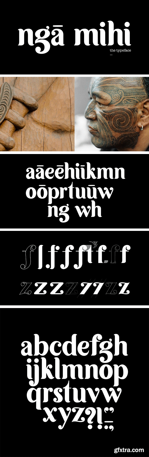 Nga Mihi Typeface