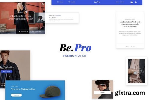 CM - Be.pro Fashion UI Kit 1509487