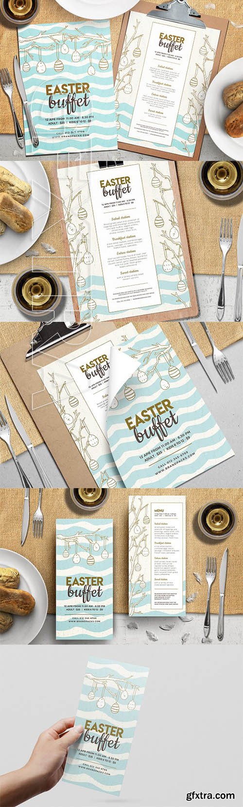 CreativeMarket - Easter Menu Vol.2 2288456