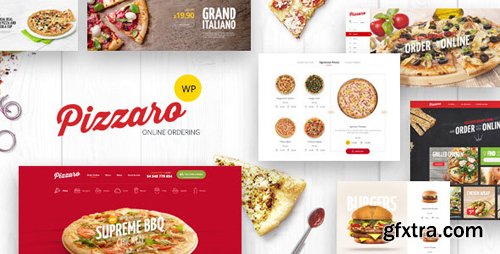 ThemeForest - Pizzaro v1.2.7 - Fast Food & Restaurant WooCommerce Theme - 19209143