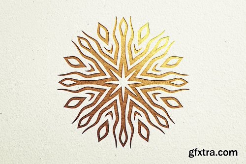 CreativeMarket 500 Snowflake Vector Ornaments 1927389