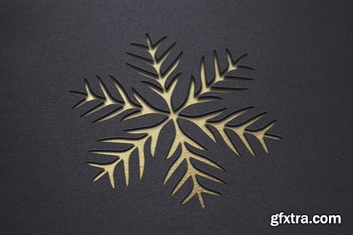 CreativeMarket 500 Snowflake Vector Ornaments 1927389