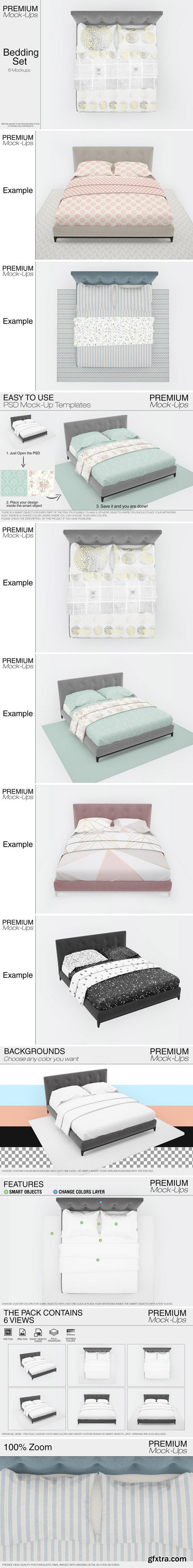 CM - Bedding Mockup Set 2227806