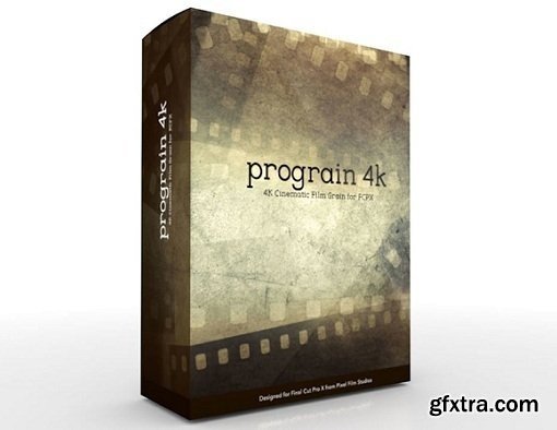 ProGrain 4K - 4K Cinematic Film Grain for Final Cut Pro X (macOS)