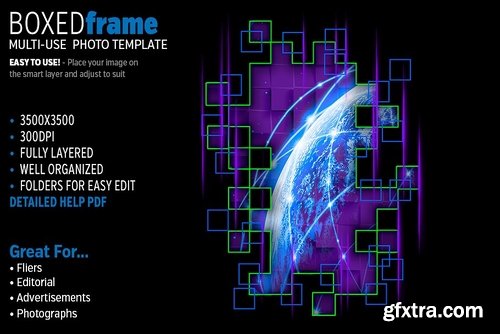 CM - BOXEDframe Photo Template 2275633